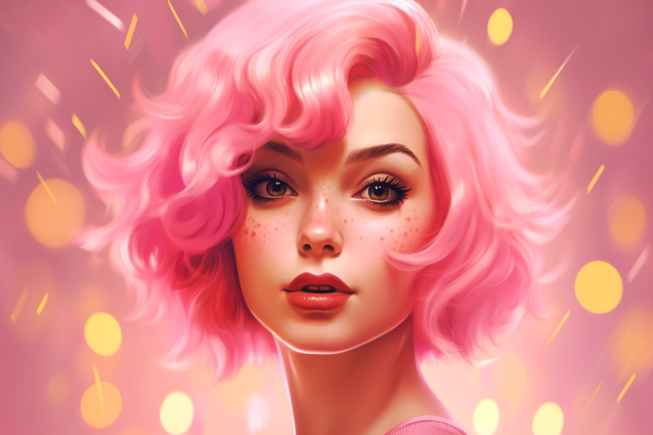 Camilo_B_Royer_pin_up_girl_with_pink_hair_in_the_style_of_wes_a_4bc20b78-c6b5-47f7-b405-24902e9655b4-1